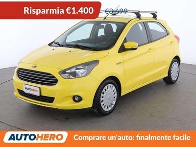 Usata Ford Ka Basis 71 CV (52 kW) 2018 Giallo Utilitaria