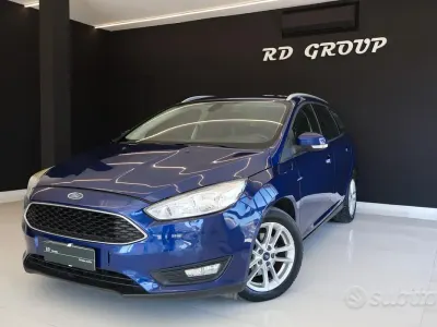 Begagnad Ford Focus Titanium X 120 HK (88 kW) 2015 Blå Kombi