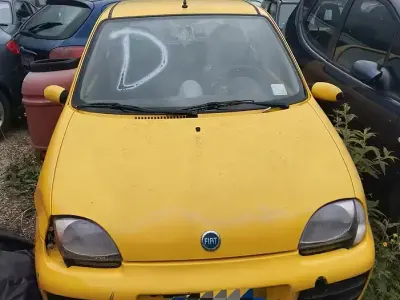 Gebraucht Fiat Seicento 54 PS (39 kW) 2000 Gelb Kleinwagen