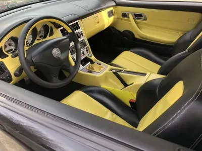 Usata Mercedes SLK230 197 CV (144 kW) 2000 Nero Cabrio