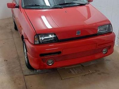 Usata Fiat Cinquecento 54 CV (39 kW) 1996 Rosso Utilitaria