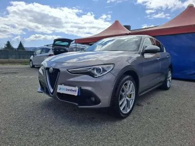 Usata Alfa Romeo Stelvio Business 209 CV (153 kW) 2017 Argento SUV