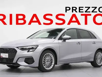 Usata Audi A3 Advanced Plus 150 CV (110 kW) 2022 Argento Berlina