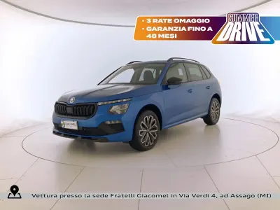Usata Skoda Kamiq 116 CV (85 kW) 2025 Blu race metallizzato SUV