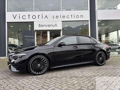 Usata Mercedes A200 AMG Line Premium 150 CV (110 kW) 2024 Nero Berlina