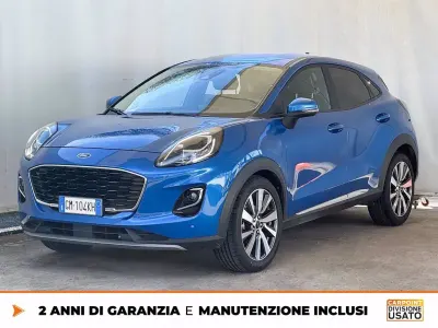 Usata Ford Puma Titanium X 125 CV (91 kW) 2022 Blu SUV