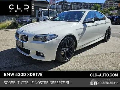 Usata BMW 520 M Sport 190 CV (139 kW) 2017 Bianco Berlina
