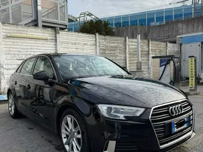 Käytetty Audi A3 150 HP (110 kW) 2017 Musta Sedan
