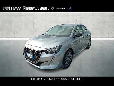 Usata Peugeot 208 Active 75 CV (55 kW) 2022 Grigio chiaro Utilitaria