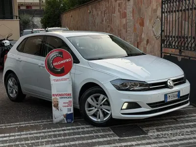 Usata VW Polo Comfortline 90 CV (66 kW) 2018 Bianco Utilitaria