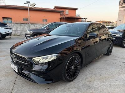 Usata Mercedes A200 AMG Line Premium Plus 150 CV (110 kW) 2023 Nero Berlina