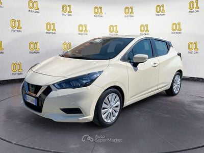 Usata Nissan Micra Acenta 92 CV (67 kW) 2022 Beige Utilitaria