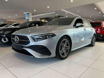 Usata Mercedes A180 AMG Line Premium 136 CV (100 kW) 2025 Argento Berlina