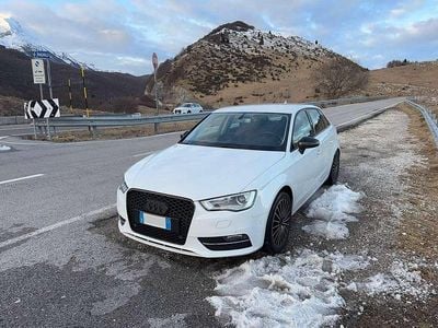 Usata Audi A3 Black Edition 110 CV (80 kW) 2016 Bianco Berlina