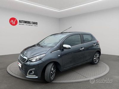Usata Peugeot 108 Active 82 CV (60 kW) 2016 Grigio Utilitaria