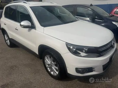 Usata VW Tiguan Business 140 CV (102 kW) 2013 Bianco SUV