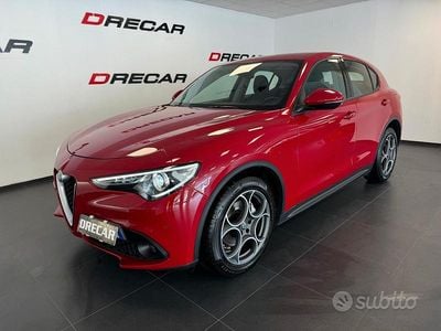 Usata Alfa Romeo Stelvio Super 150 CV (110 kW) 2018 Rosso SUV