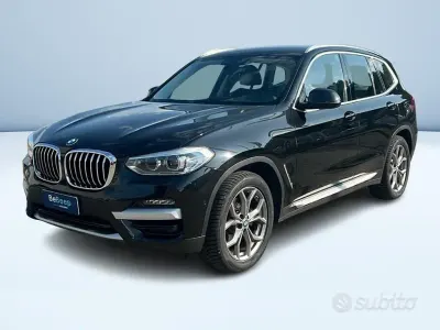 Usata BMW X3 xLine 190 CV (139 kW) 2021 Nero SUV