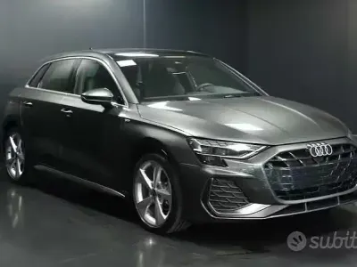 Nuova Audi A3 S-Line 150 CV (110 kW) 2025 Grigio Berlina