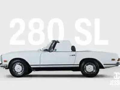 Occasion Mercedes SL280 170 ch (125 kW) 1969 Blanc Cabriolet