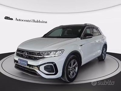 Usata VW T-Roc R-line 2023 Bianco SUV