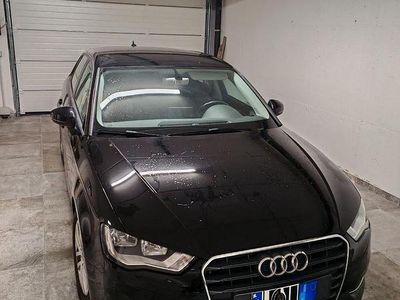 Usata Audi A3 Ambition 110 CV (80 kW) 2015 Nero Berlina