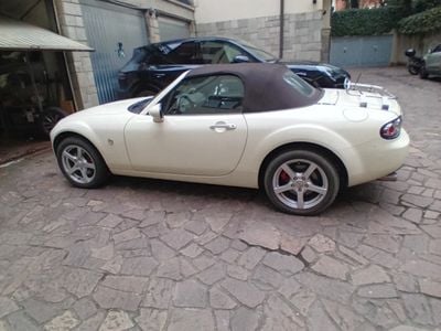 Usata Mazda MX5 126 CV (92 kW) 2009 Bianco Cabrio