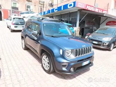 Usata Jeep Renegade Limited 130 CV (95 kW) 2021 Blu SUV