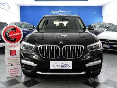 Usata BMW X3 xLine 190 CV (139 kW) 2020 Black sapphire SUV