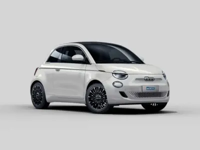 Nuova Fiat 500C La Prima 58 CV (42 kW) 2026 Argento Cabrio