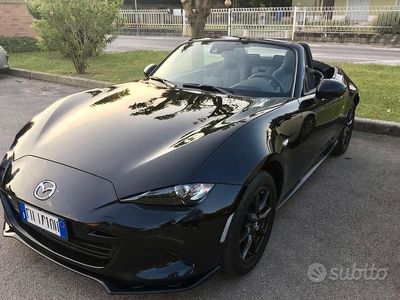 Usata Mazda MX5 Exceed 131 CV (96 kW) 2017 Nero Cabrio