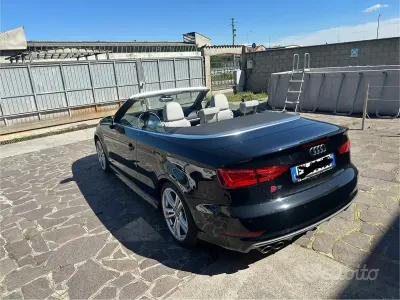 Usata Audi S3 Cabriolet 2015 Nero Cabrio