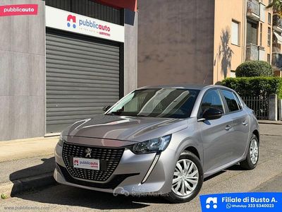 Usata Peugeot 208 Active 75 CV (55 kW) 2022 Grigio Utilitaria