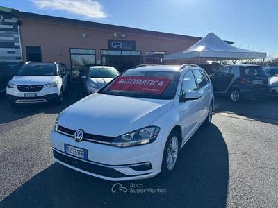 Usata VW Golf VII Executive 116 CV (85 kW) 2019 Bianco Station wagon