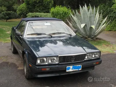 Usata Maserati Biturbo 184 CV (135 kW) 1987 Bluazzurro Cabrio