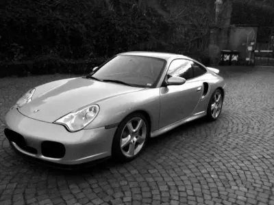 Usata Porsche 996 420 CV (308 kW) 2001 Grigio Coupé
