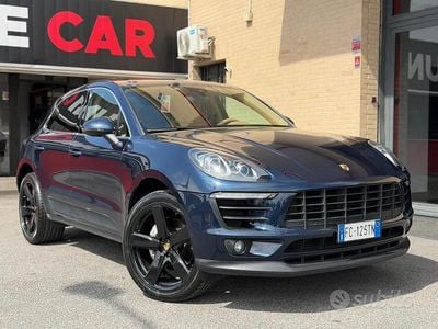 Usata Porsche Macan 250 CV (183 kW) 2016 Blu SUV