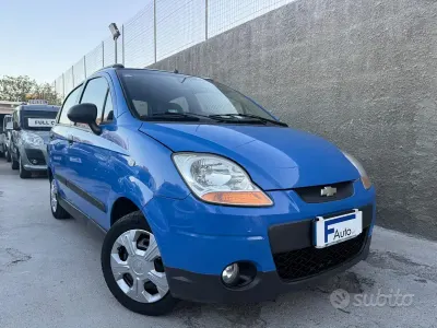 Usata Chevrolet Matiz SE 52 CV (38 kW) 2008 Blu Utilitaria