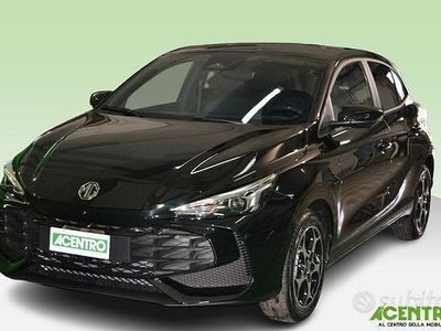 Usata MG MG3 Comfort 116 CV (85 kW) 2025 Nero Utilitaria