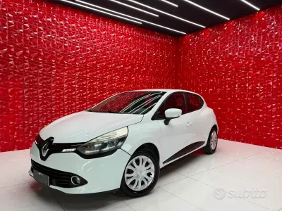 Usata Renault Clio IV 75 CV (55 kW) 2014 Bianco Berlina