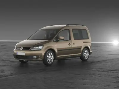 Usata VW Caddy 102 CV (75 kW) 2015 Argento Monovolume