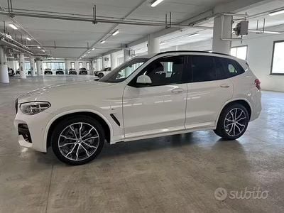 Usata BMW X3 M Sport 190 CV (139 kW) 2021 Bianco SUV