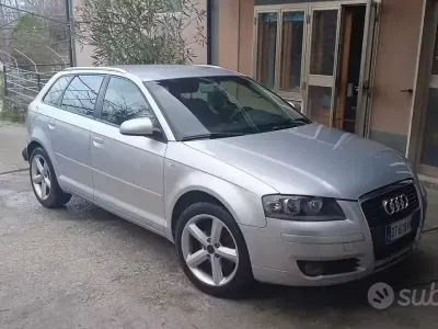 Usata Audi A3 140 CV (102 kW) 2005 Grigio Utilitaria