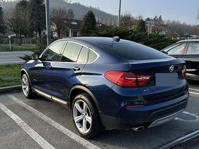 Usata BMW X4 190 CV (139 kW) 2014 Blu SUV