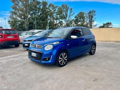 Usata Citroën C1 Shine 72 CV (52 kW) 2021 Blu/azzurro Utilitaria