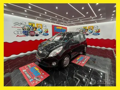 Usata Chevrolet Spark LS 68 CV (50 kW) 2011 Nero Utilitaria