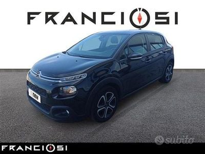 Usata Citroën C3 Feel 83 CV (61 kW) 2020 Nero Utilitaria