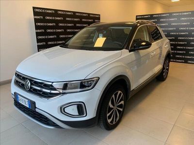 Usata VW T-Roc Style 150 CV (110 kW) 2022 Bianco pastello SUV