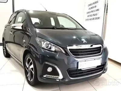 Usata Peugeot 108 Allure 69 CV (50 kW) 2018 Grigio Utilitaria