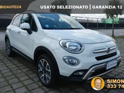 Usata Fiat 500X Cross 140 CV (102 kW) 2017 Bianco SUV